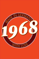 Geburtstagsposter - Poster - 1968 - Made in Germany