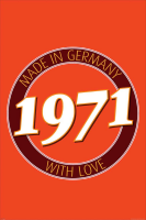 Geburtstagsposter - Poster - 1971 - Made in Germany