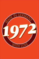 Geburtstagsposter - Poster - 1972 - Made in Germany