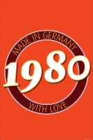 Geburtstagsposter - Poster - 1980 - Made in Germany