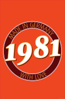 Geburtstagsposter - Poster - 1981 - Made in Germany
