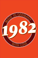 Geburtstagsposter - Poster - 1982 - Made in Germany