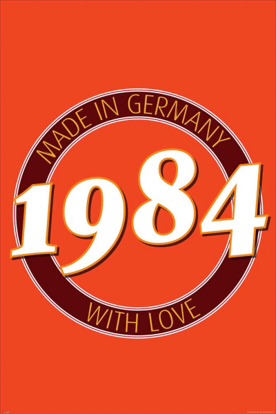 Geburtstagsposter - Poster - 1984 - Made in Germany