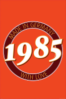 Geburtstagsposter - Poster - 1985 - Made in Germany