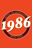 Geburtstagsposter - Poster - 1986 - Made in Germany