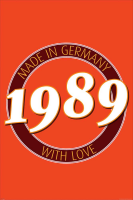 Geburtstagsposter - Poster - 1989 - Made in Germany