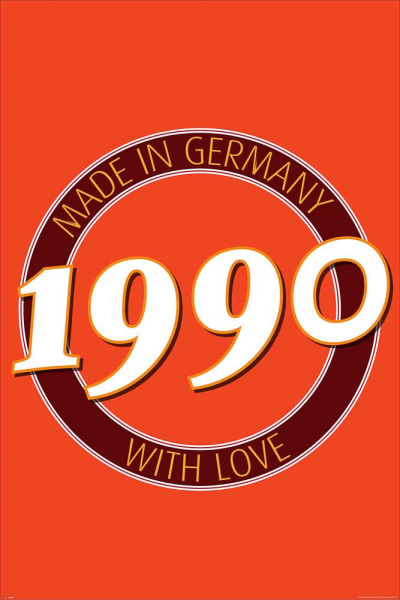 Geburtstagsposter - Poster - 1990 - Made in Germany