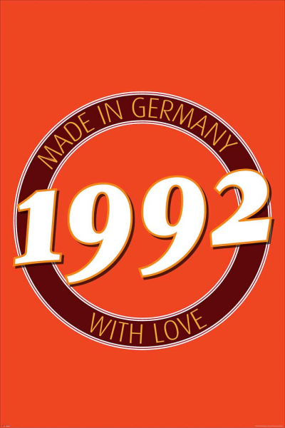 Geburtstagsposter - Poster - 1992 - Made in Germany
