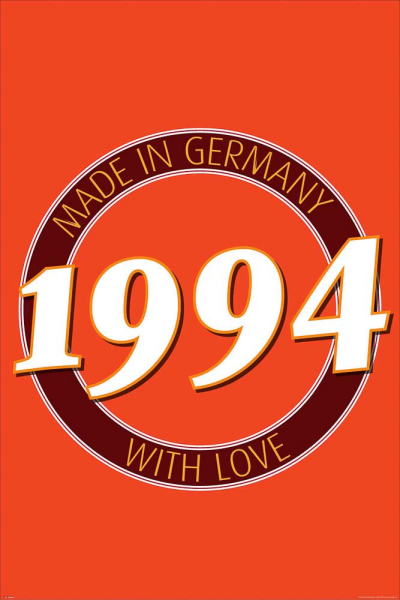 Geburtstagsposter - Poster - 1994 - Made in Germany