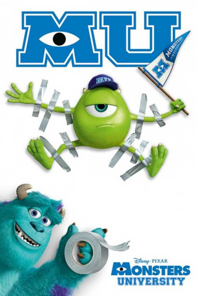 Monsters University - Poster - Tape