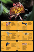 Erths Dinosaur Zoo - Poster - Dino Facts