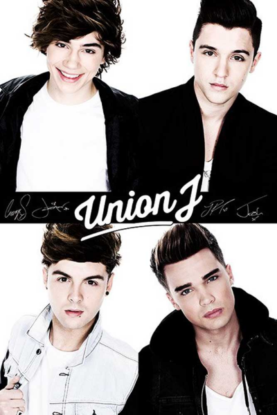 Union J - Poster - Black and White
