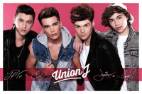 Union J - Poster - Pink