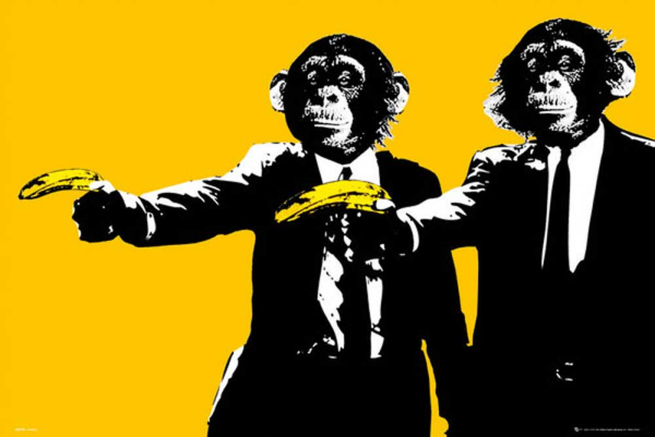 The Chimp - Poster - Bananas