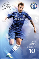 Fußball - Poster - Chelsea - Mata 13/14