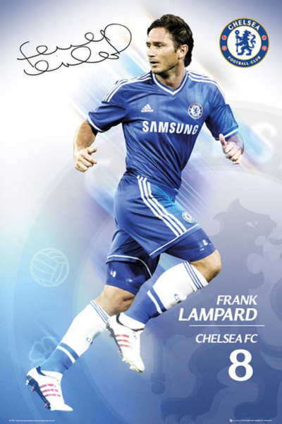 Fußball - Poster - Chelsea - Lampard 13/14