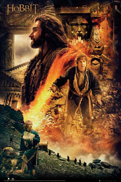 Hobbit, The - Poster - Desolation of Smaug - Fire