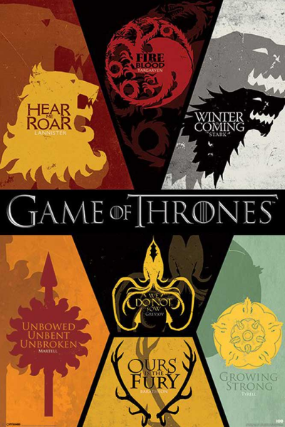 Game of Thrones - Poster - Sigils