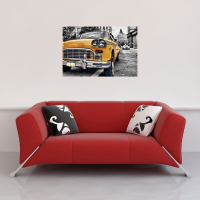 New York - Poster - Yellow Cab Colourlight