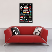 Friends - Poster - Infographic