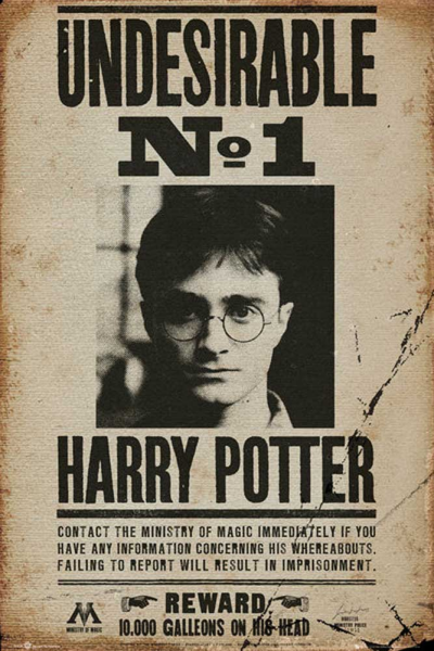 Harry Potter - Poster - Undesirable No 1