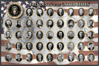 Educational - Bildung - Poster - Presidents
