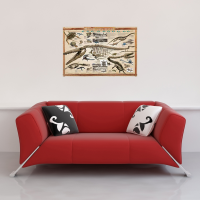 Educational - Bildung - Poster - Prehistoric Marine Creatures