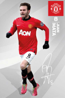 Fußball - Poster - Manchester United - Mata 13/14