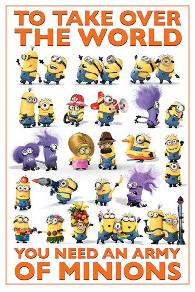 Despicable Me - Poster - 2 - Take Over The World