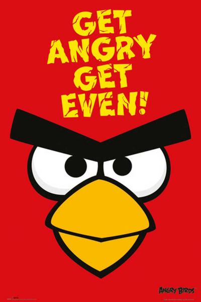 Angry Birds - Poster - Get Angry Get Even