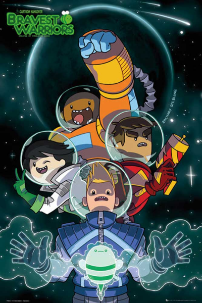 Bravest Warriors - Poster - Collage