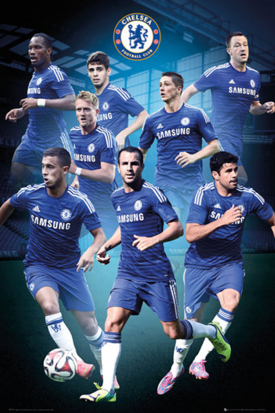 Fußball - Poster - Chelsea - Players 14/15