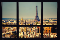 Paris - Poster - Window