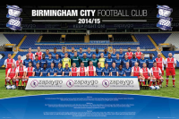 Fußball - Poster - Birmingham City - Team Photo 14/15