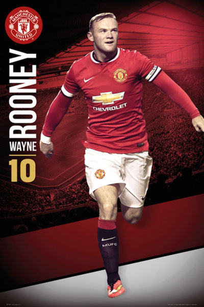 Fußball - Poster - ManU Rooney