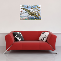 Educational - Bildung - Poster - Pterosaurs - Flying...