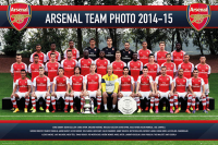 Fußball - Poster - Arsenal - Team Photo 14/15
