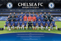 Fußball - Poster - Chelsea - Team Photo 14/15