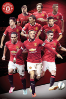 Fußball - Poster - Manchester United - Collage 14/15