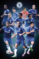 Fußball - Poster - Chelsea - Collage 14/15