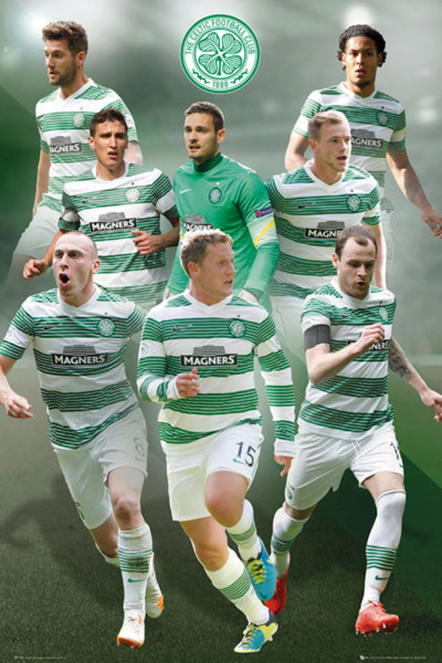 Fußball - Poster - Celtic - Players 14/15