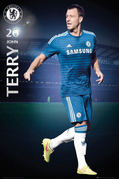 Fußball - Poster - Chelsea - Terry 14/15