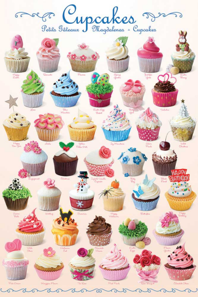 Cupcakes - Poster - Sweet Line