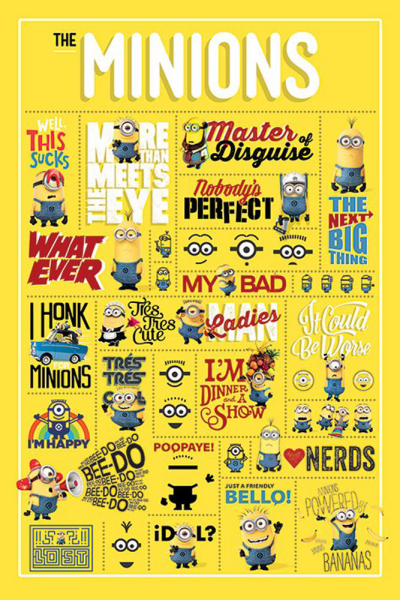 Despicable Me - Poster - Infographic