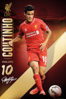 Fußball - Poster - Liverpool - Countinho 14/15