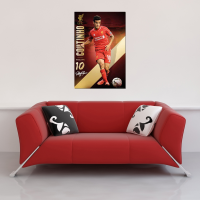 Fußball - Poster - Liverpool - Countinho 14/15
