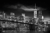 New York - Poster - Freedom Tower B&W