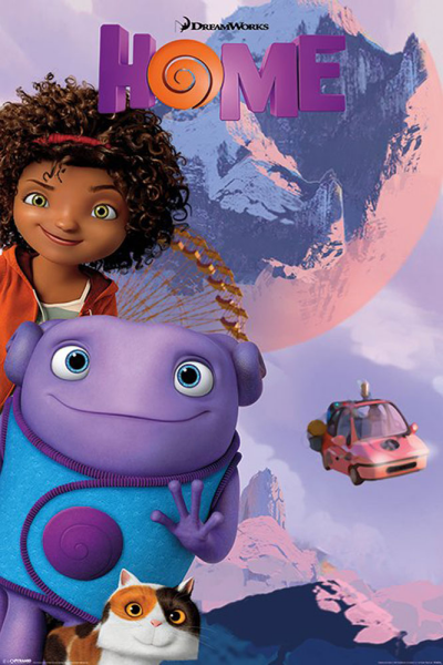 Home - Smektakulärer Trip - Poster - Moon