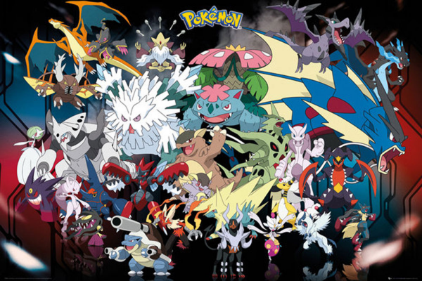 Pokemon - Pokémon - Poster - Mega