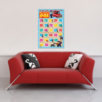 Postman Pat - Poster - Learn The Alphabet